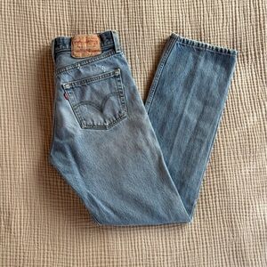 Vintage Distressed Levi’s 501xx Jeans